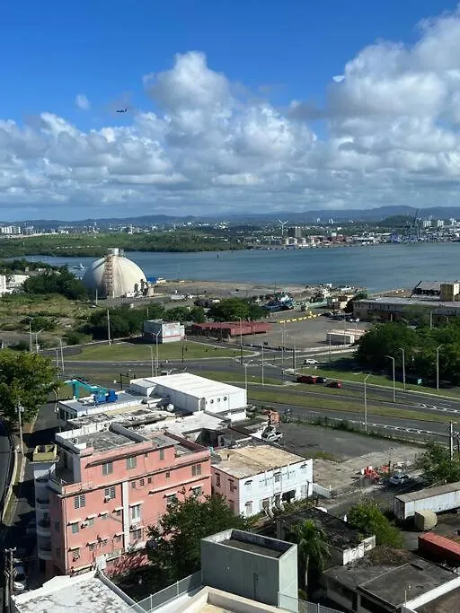 サンジョアンHigh Rise Ocean View 1Br W/Garage Parkingアパートメント プエルトリコ